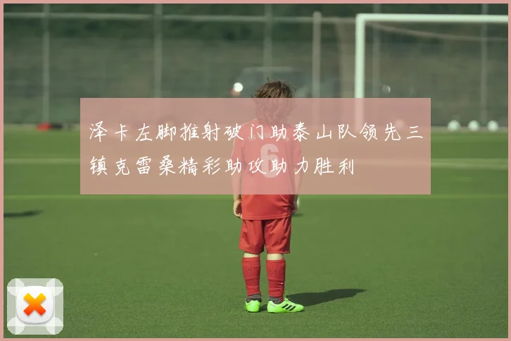 泽卡左脚推射破门助泰山队领先三镇克雷桑精彩助攻助力胜利