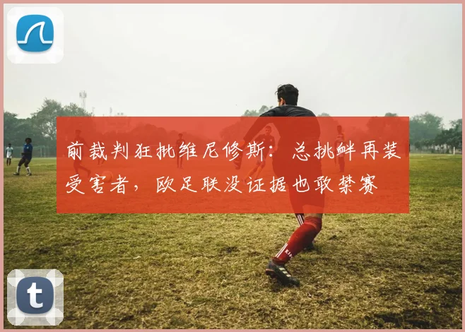 前裁判狂批维尼修斯：总挑衅再装受害者，欧足联没证据也敢禁赛